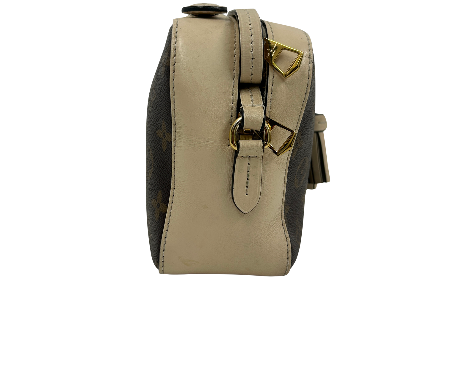 Santoigne, 990&euro;, Bolso, Beige/Marrón, Canvas - General, Vista lateral
